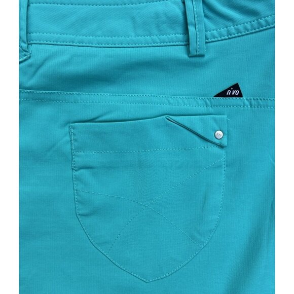 Nivo Athletic Skort Golf Tennis Women's Size 12 Torquoise Stretch Pockets - Picture 9 of 10